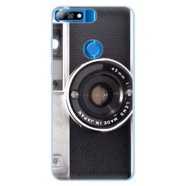 Silikonové pouzdro iSaprio - Vintage Camera 01 - Huawei Y7 Prime 2018