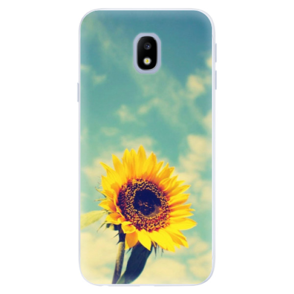 Silikonové pouzdro iSaprio - Sunflower 01 - Samsung Galaxy J3 2017
