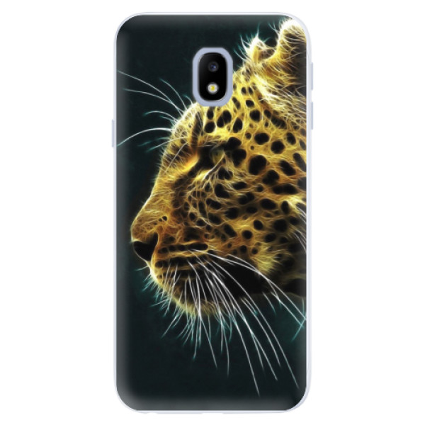 Silikonové pouzdro iSaprio (mléčně zakalené) Gepard 02 na mobil Samsung Galaxy J3 2017 (Silikonový kryt, obal, pouzdro iSaprio (podkladové pouzdro není čiré, ale lehce mléčně zakalené) Gepard 02 na mobilní telefon Samsung Galaxy J3 2017)