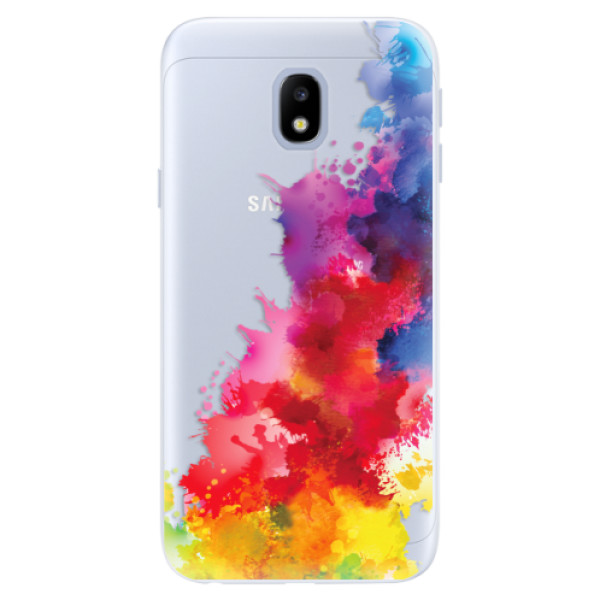 Silikonové pouzdro iSaprio (mléčně zakalené) Color Splash 01 na mobil Samsung Galaxy J3 2017 (Silikonový kryt, obal, pouzdro iSaprio (podkladové pouzdro není čiré, ale lehce mléčně zakalené) Color Splash 01 na mobilní telefon Samsung Galaxy J3 2017)
