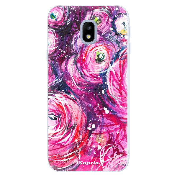Silikonové pouzdro iSaprio - Pink Bouquet - Samsung Galaxy J3 2017