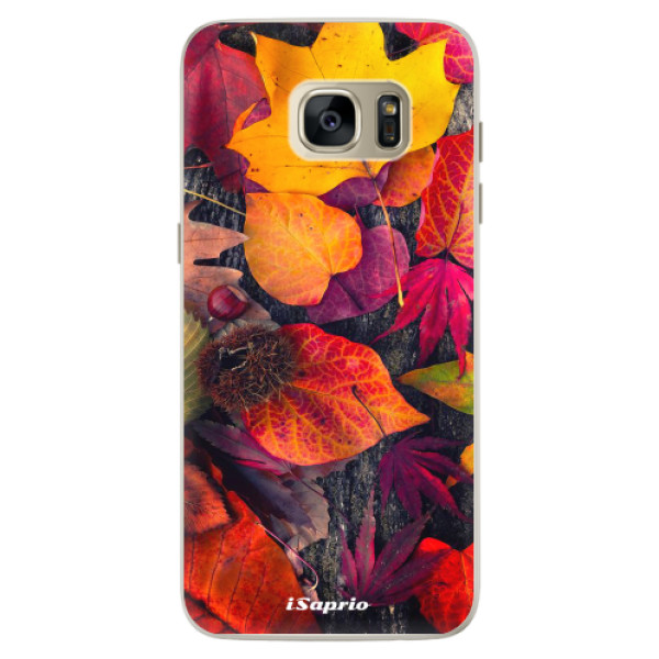 Silikonové pouzdro iSaprio - Autumn Leaves 03 - Samsung Galaxy S7