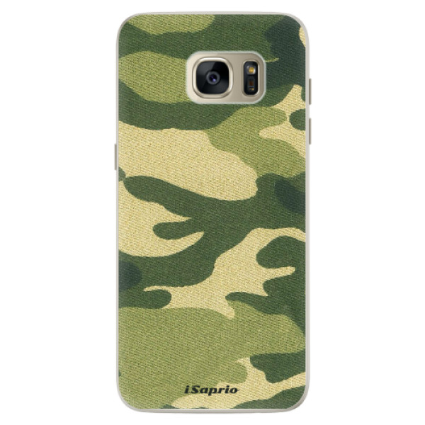 Silikonové pouzdro iSaprio - Green Camuflage 01 - Samsung Galaxy S7