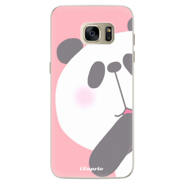 Silikonové pouzdro iSaprio - Panda 01 - Samsung Galaxy S7