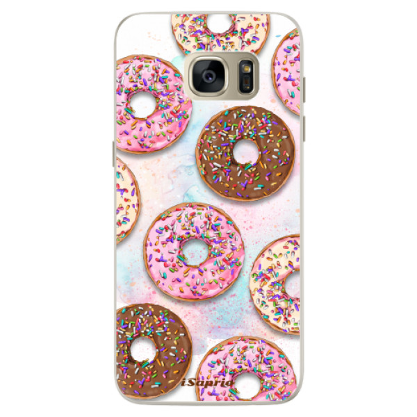 Silikonové pouzdro iSaprio - Donuts 11 - Samsung Galaxy S7