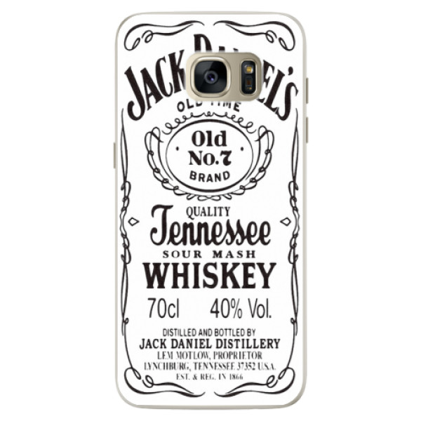 Silikonové pouzdro iSaprio - Jack White - Samsung Galaxy S7