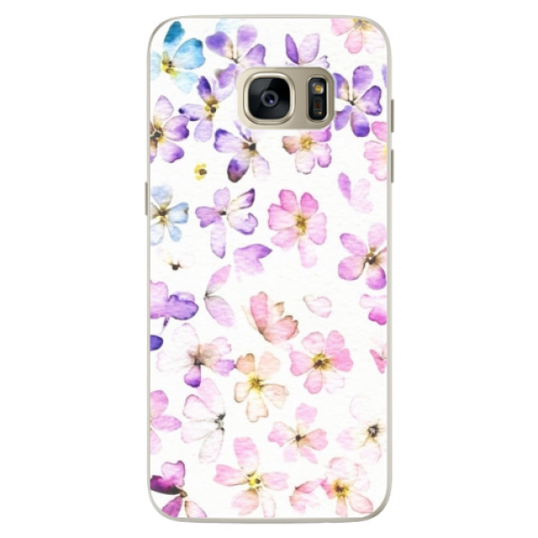 Silikonové pouzdro iSaprio - Wildflowers - Samsung Galaxy S7