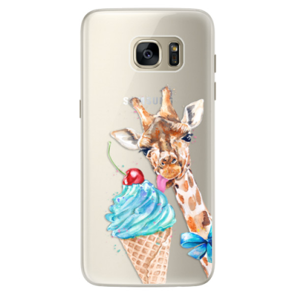 Silikonové pouzdro iSaprio - Love Ice-Cream - Samsung Galaxy S7
