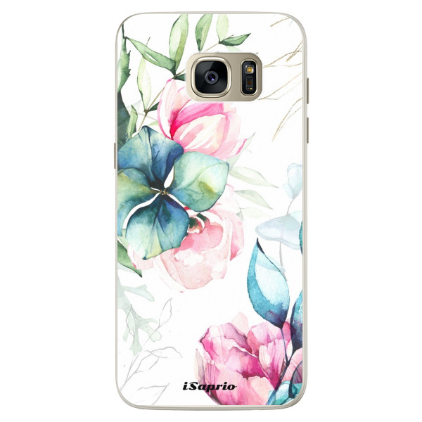 Silikonové pouzdro iSaprio - Flower Art 01 - Samsung Galaxy S7