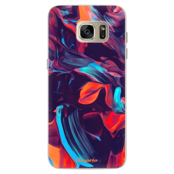 Silikonové pouzdro iSaprio - Color Marble 19 - Samsung Galaxy S7 Edge