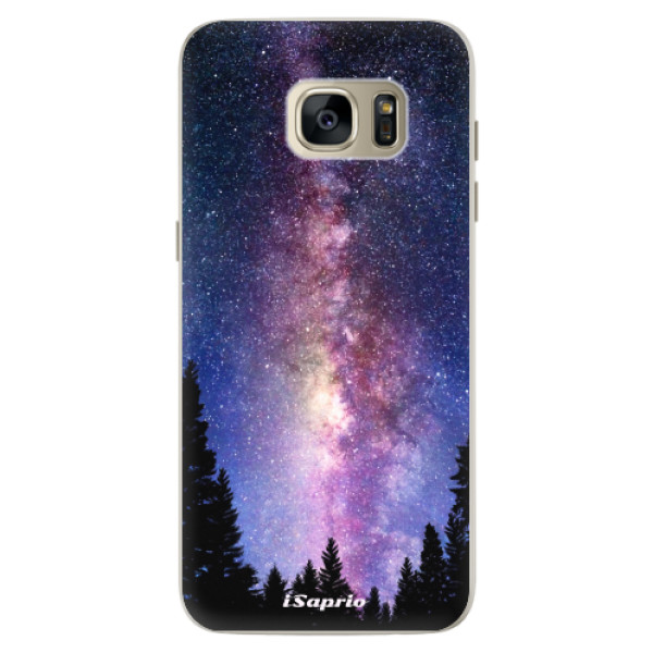 Silikonové pouzdro iSaprio - Milky Way 11 - Samsung Galaxy S7 Edge