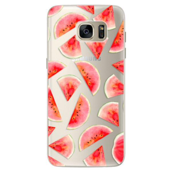 Silikonové pouzdro iSaprio - Melon Pattern 02 - Samsung Galaxy S7 Edge