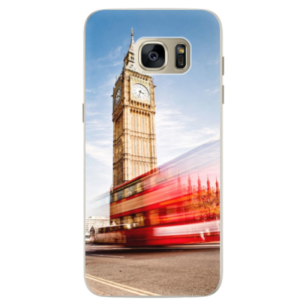 Silikonové pouzdro iSaprio - London 01 - Samsung Galaxy S7 Edge