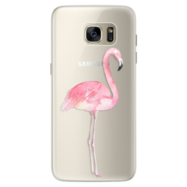Silikonové pouzdro iSaprio - Flamingo 01 - Samsung Galaxy S7 Edge