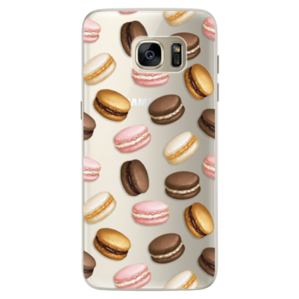 Silikonové pouzdro iSaprio - Macaron Pattern - Samsung Galaxy S7 Edge