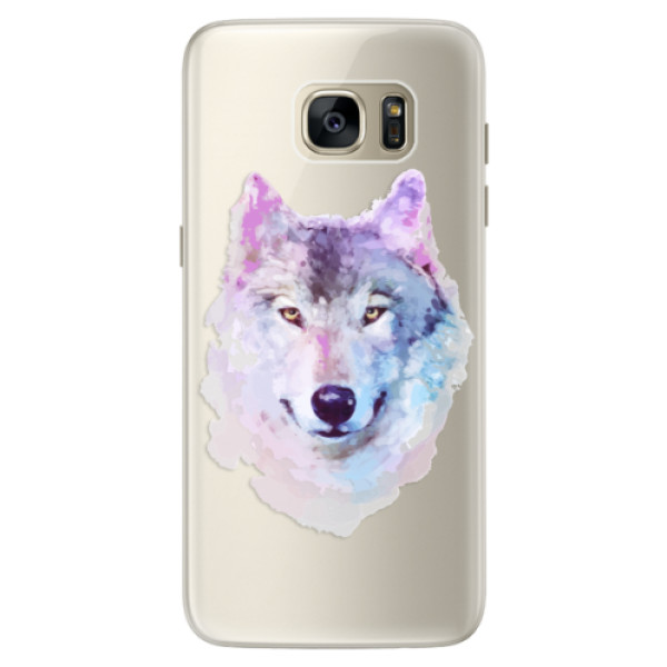 Silikonové pouzdro iSaprio - Wolf 01 - Samsung Galaxy S7 Edge