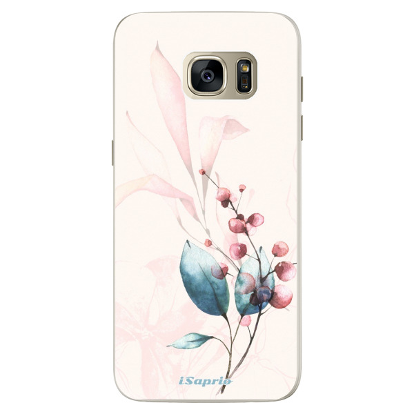 Silikonové pouzdro iSaprio - Flower Art 02 - Samsung Galaxy S7 Edge