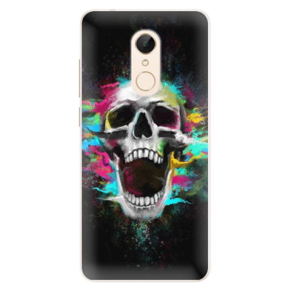 Silikonové pouzdro iSaprio - Skull in Colors - Xiaomi Redmi 5