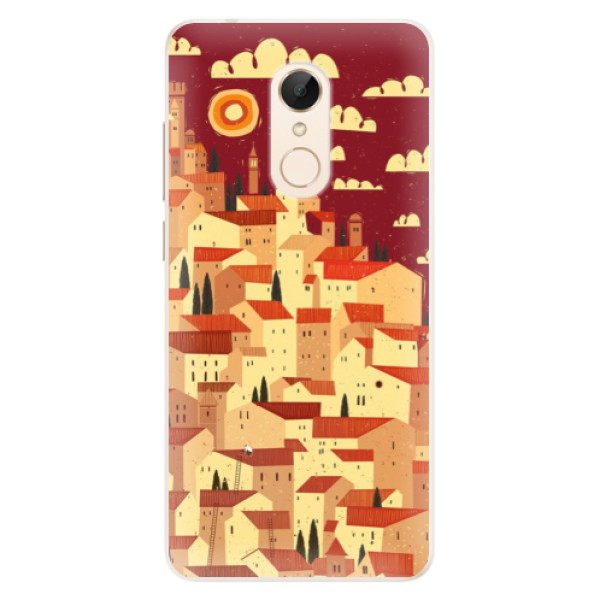 Silikonové pouzdro iSaprio - Mountain City - Xiaomi Redmi 5