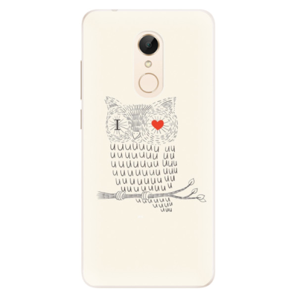 Silikonové pouzdro iSaprio - I Love You 01 - Xiaomi Redmi 5