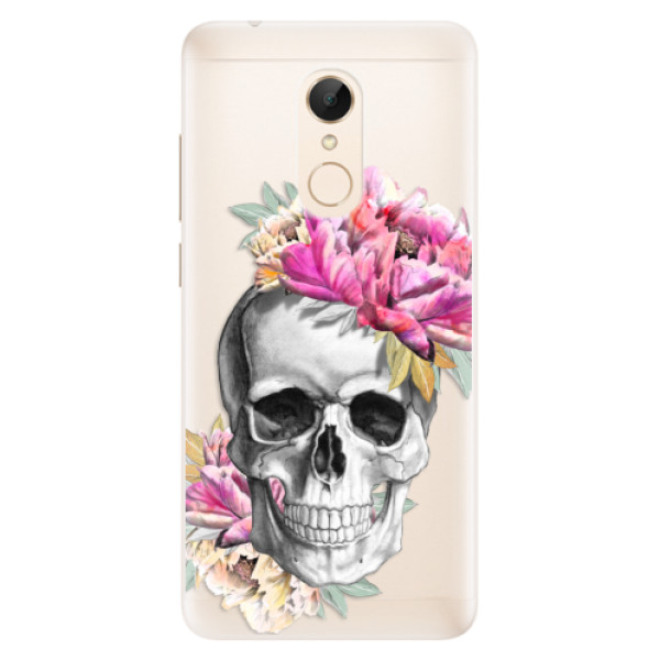 Silikonové pouzdro iSaprio - Pretty Skull - Xiaomi Redmi 5