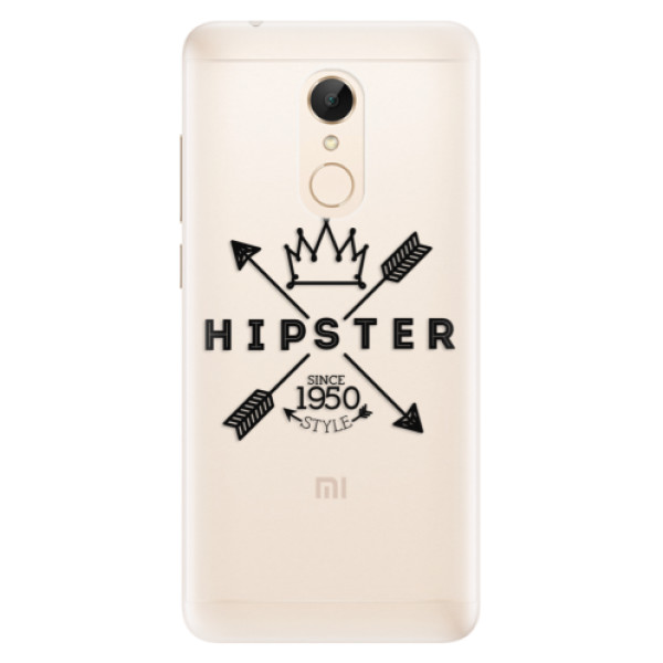 Silikonové pouzdro iSaprio - Hipster Style 02 - Xiaomi Redmi 5