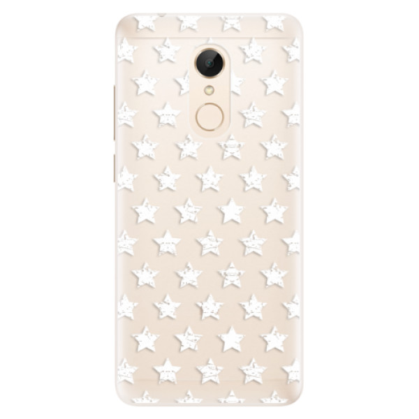 Silikonové pouzdro iSaprio - Stars Pattern - white - Xiaomi Redmi 5
