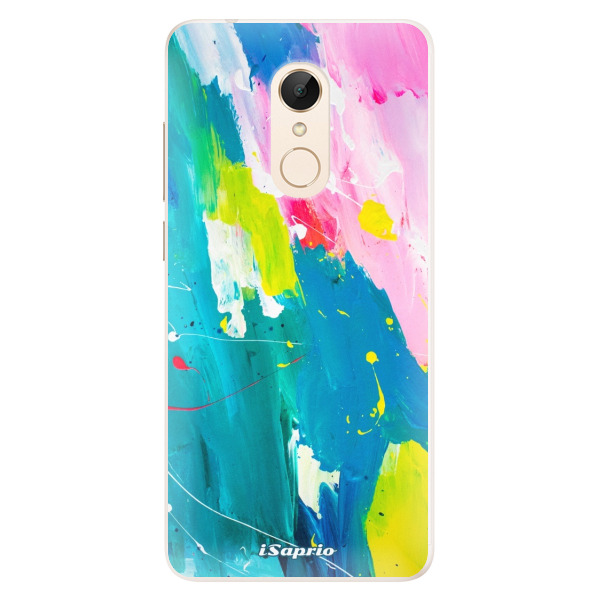 Silikonové pouzdro iSaprio - Abstract Paint 04 - Xiaomi Redmi 5