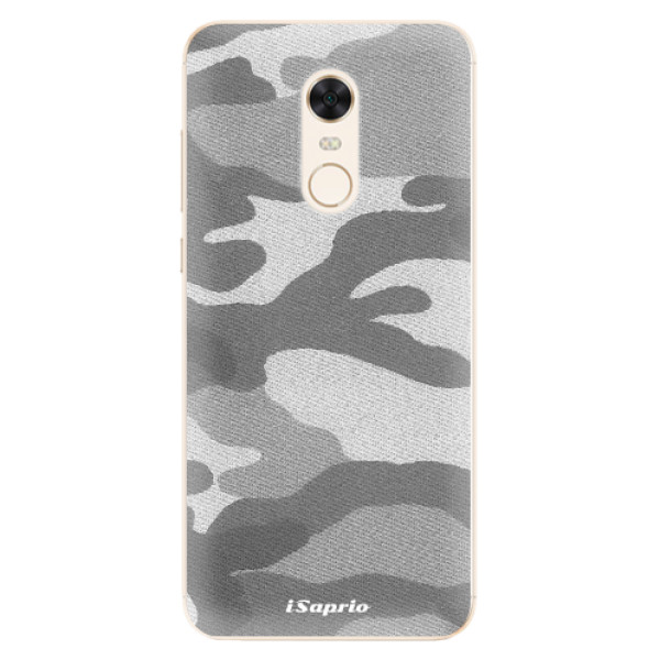 Silikonové pouzdro iSaprio - Gray Camuflage 02 - Xiaomi Redmi 5 Plus