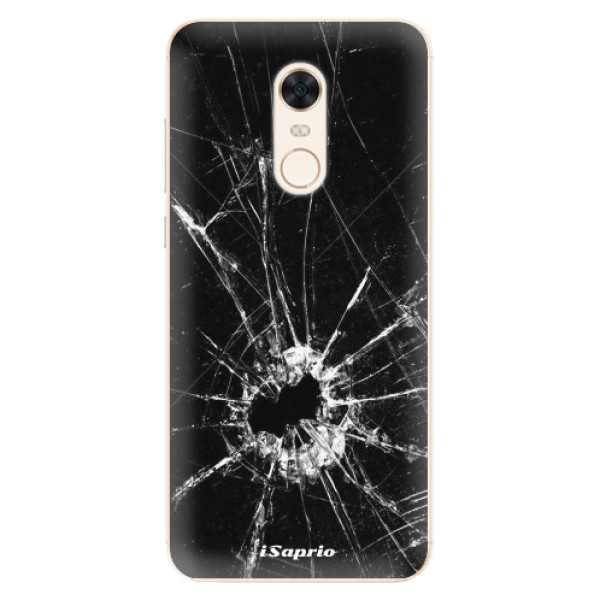 Silikonové pouzdro iSaprio (mléčně zakalené) Broken Glass 10 na mobil Xiaomi Redmi 5 Plus (Silikonový kryt, obal, pouzdro iSaprio (podkladové pouzdro není čiré, ale lehce mléčně zakalené) Broken Glass 10 na mobilní telefon Xiaomi Redmi 5 Plus)