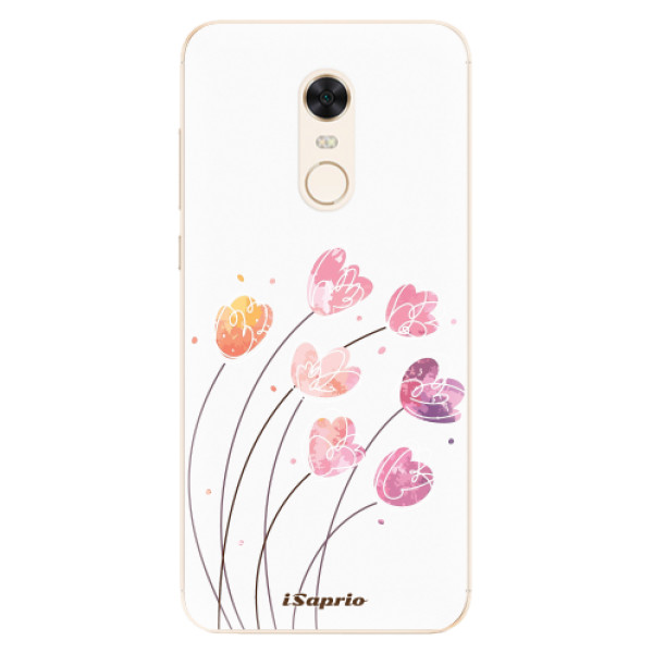 Silikonové pouzdro iSaprio - Flowers 14 - Xiaomi Redmi 5 Plus