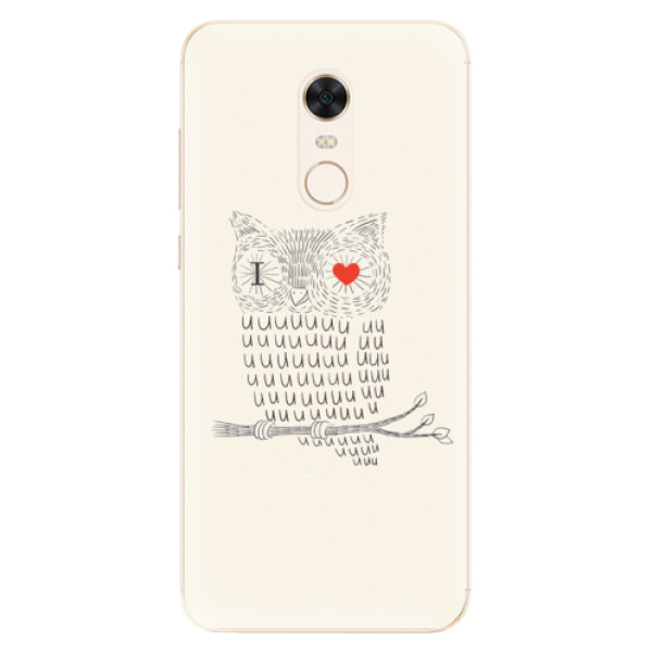 Silikonové pouzdro iSaprio - I Love You 01 - Xiaomi Redmi 5 Plus