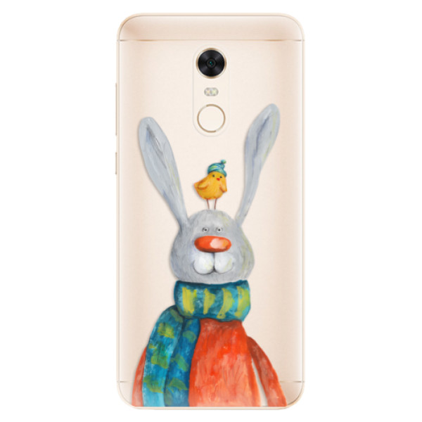 Silikonové pouzdro iSaprio - Rabbit And Bird - Xiaomi Redmi 5 Plus