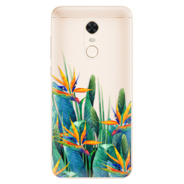 Silikonové pouzdro iSaprio - Exotic Flowers - Xiaomi Redmi 5 Plus