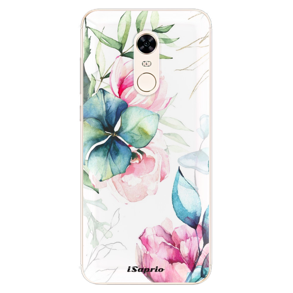 Silikonové pouzdro iSaprio - Flower Art 01 - Xiaomi Redmi 5 Plus