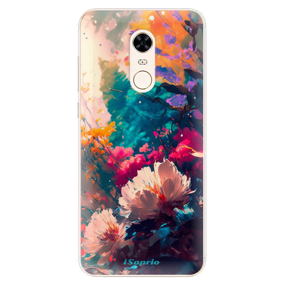 Silikonové pouzdro iSaprio - Flower Design - Xiaomi Redmi 5 Plus