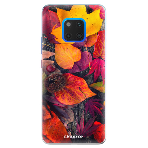 Silikonové pouzdro iSaprio - Autumn Leaves 03 - Huawei Mate 20 Pro