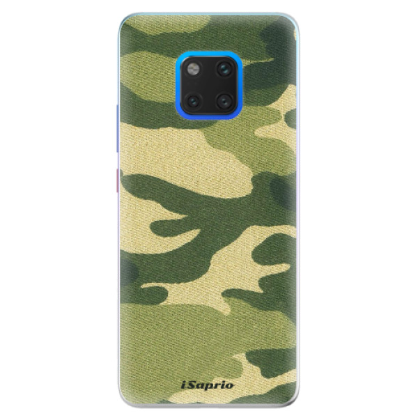 Silikonové pouzdro iSaprio - Green Camuflage 01 - Huawei Mate 20 Pro