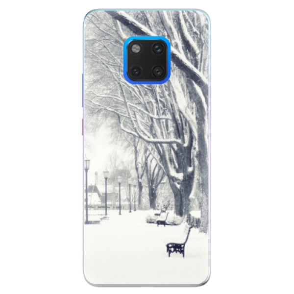 Silikonové pouzdro iSaprio - Snow Park - Huawei Mate 20 Pro