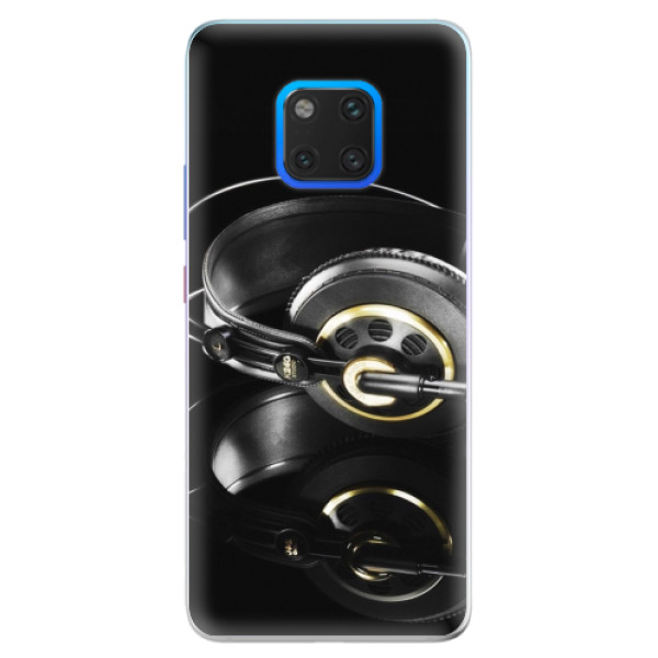 Silikonové pouzdro iSaprio - Headphones 02 - Huawei Mate 20 Pro