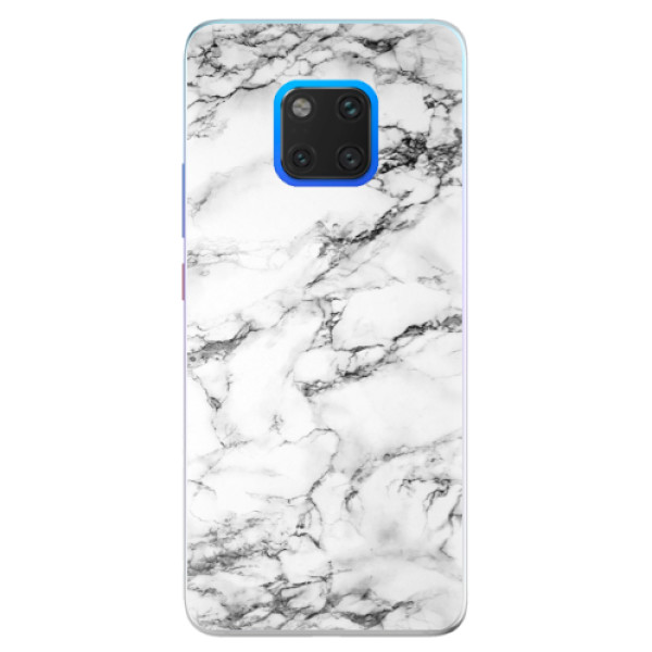 Silikonové pouzdro iSaprio - White Marble 01 - Huawei Mate 20 Pro