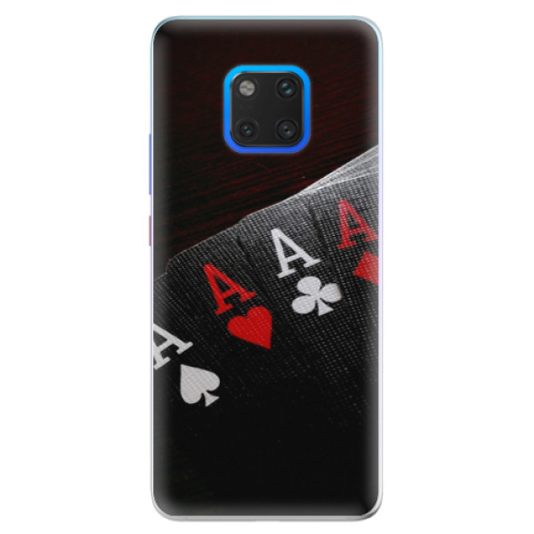 Silikonové pouzdro iSaprio - Poker - Huawei Mate 20 Pro