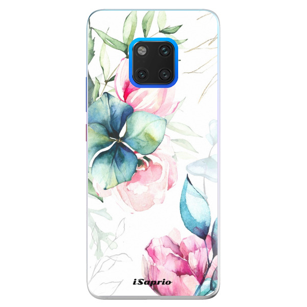 Silikonové pouzdro iSaprio - Flower Art 01 - Huawei Mate 20 Pro
