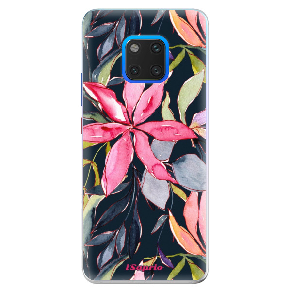 Silikonové pouzdro iSaprio - Summer Flowers - Huawei Mate 20 Pro