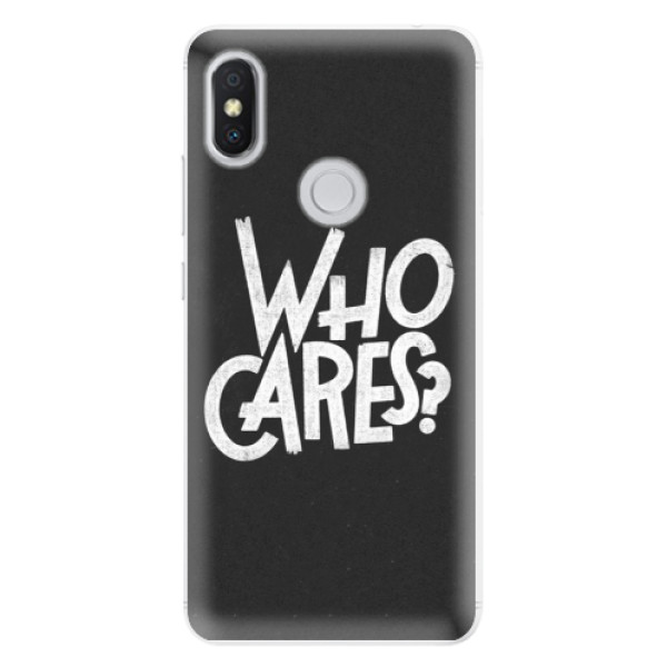 Silikonové pouzdro iSaprio - Who Cares - Xiaomi Redmi S2