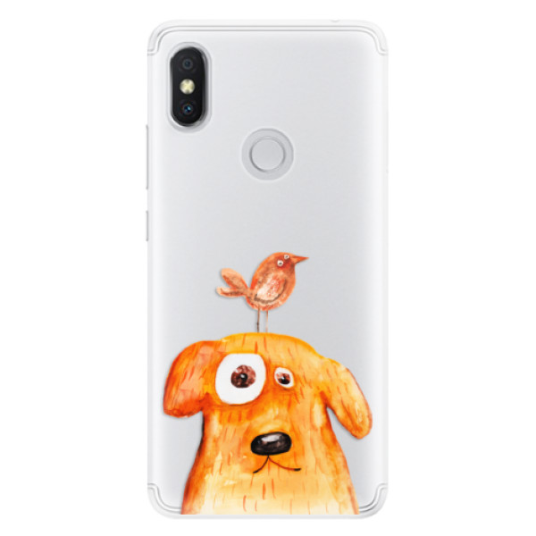 Silikonové pouzdro iSaprio - Dog And Bird - Xiaomi Redmi S2