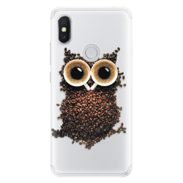 Silikonové pouzdro iSaprio - Owl And Coffee - Xiaomi Redmi S2