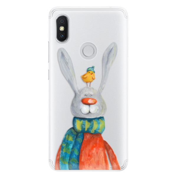 Silikonové pouzdro iSaprio - Rabbit And Bird - Xiaomi Redmi S2