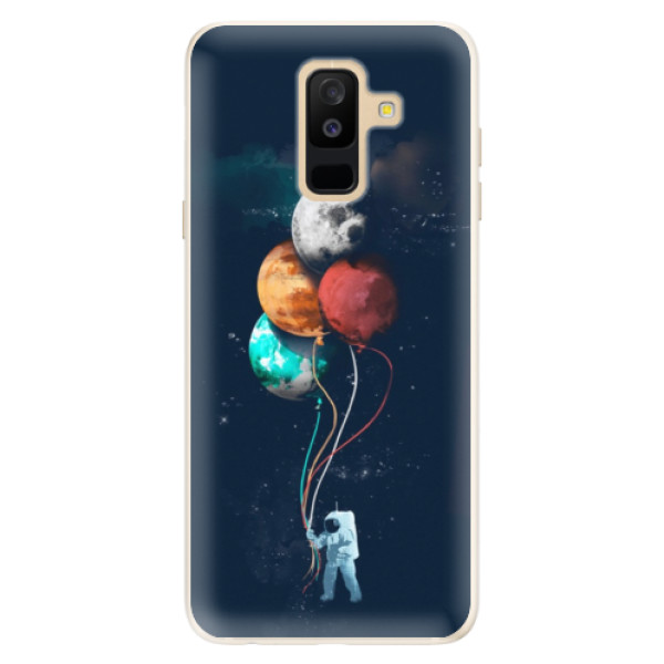 Silikonové pouzdro iSaprio - Balloons 02 - Samsung Galaxy A6+