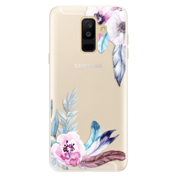 Silikonové pouzdro iSaprio - Flower Pattern 04 - Samsung Galaxy A6+